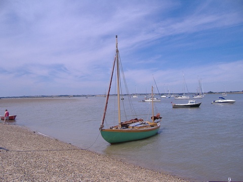 A new canoe yawl designed by Albert Strange Constance