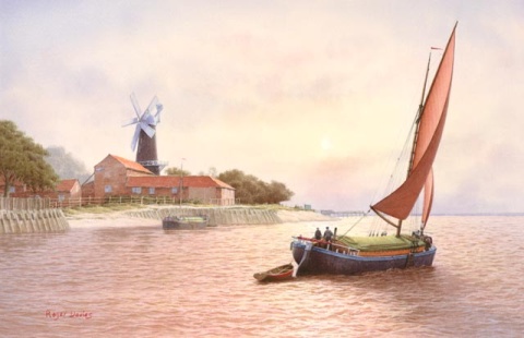 Sloop off Hessle Cliff