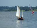 Jim’s canoe gets new sails