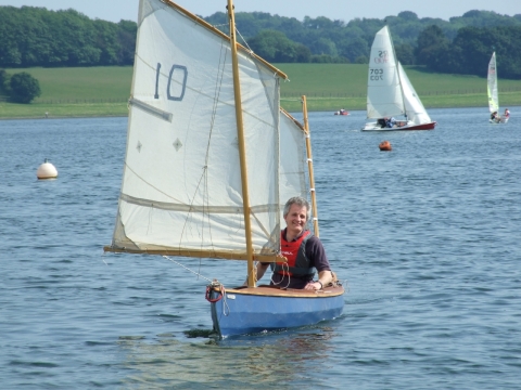 Jim’s canoe gets new sails