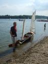 Jim’s canoe gets new sails