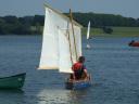 Jim’s canoe gets new sails