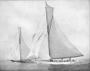 Another instalment of Jeff Cole’s hundred-year old yacht racing photos