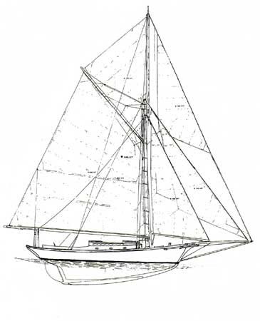 Another YouTube sample of vicarious sailing to gladden the heart Friendship sloop Black Star sail plan