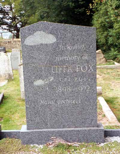 Uffa Foxs great and lasting memorial the Airborne Lifeboat Uffa Fox airborne lifeboat gravestone