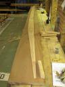 Shipwright in training makes a long garboard