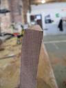 Shipwright in Training makes a long garboard Shipwright in training makes a long garboard