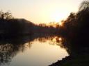 Photograph of River Medway winter sunset