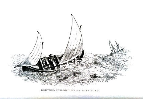 Lifeboat from H C Folkard’s The Sailing Boat