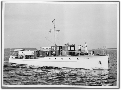 Hermann Goering\'s yacht Carin II