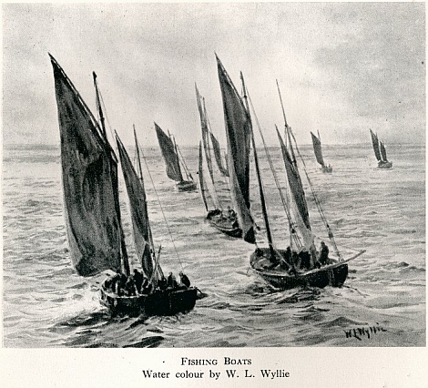 Fishing boats from Anson