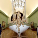 Napoleon\'s famous canot at the Musee de la Marine, Paris