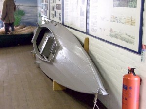 gunning-punt-1 Gunning punt at the Museum of the Broads, Stalham