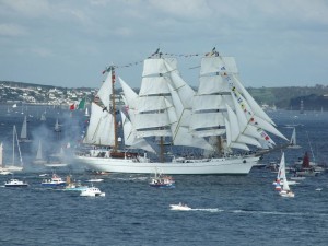 cuauhtemoc-fires-cannons-off-pendennis-point cuauhtemoc-fires-cannons-off-pendennis-point-300x225 More photos from the Tall Ships start at Falmouth