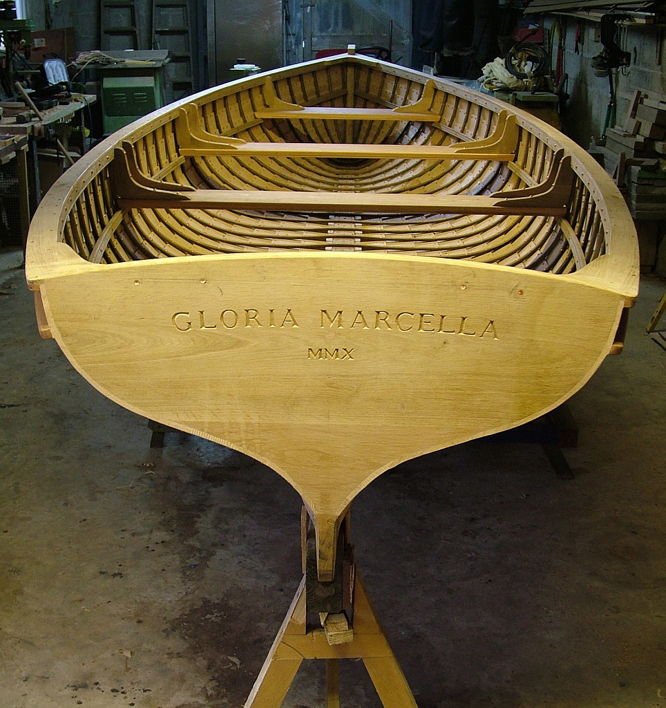  traditional 17ft Tamar salmon boat for the Scobles | intheboatshed.net