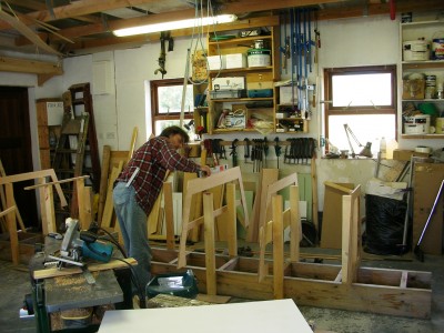 Strongbacksetup2 Tiernan Roe, South-West Ireland, boatbuilder, John Atkin, Ninigret, Wooden Boat magazine, Karl Stambaugh, Catbird 16, Galway Bay, WP Stephens, canoe yawl, roeboats, weblog