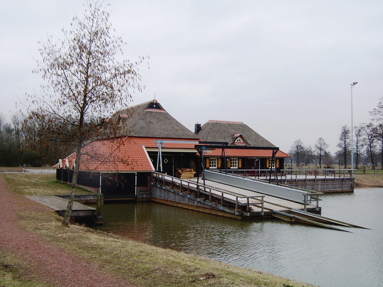 Boatyard at Enter, Netherlands