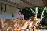 Moffett family build sailing Ella skiff in Mauritius Moffett family build sailing Ella skiff in Mauritius