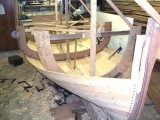 Marcus Lewis builds Fowey River Class dinghies Marcus Lewis builds Fowey River Class dinghies
