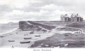 Burton Bradstock postcard Burton Bradstock postcard