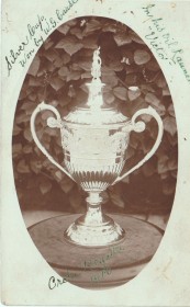 Cause oil launch regatta trophy 1910 Cause oil launch regatta trophy 1910