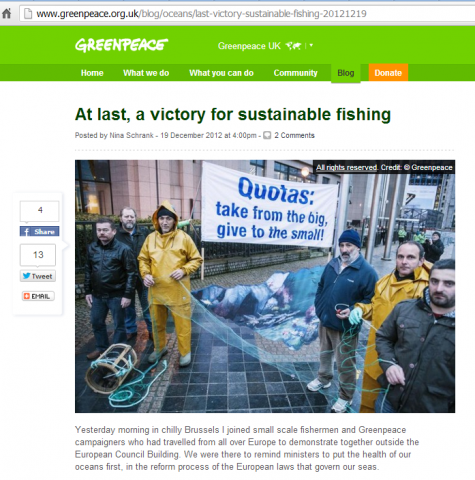 Greenpeace quota win
