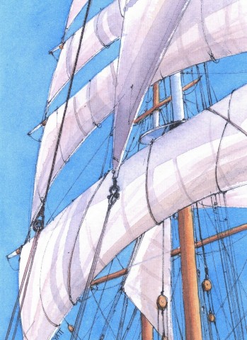 Claudia Myatt sails