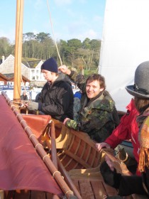 Skylark - Jim Higginson at centre. Photo by Becky Joseph