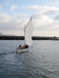Joel White peapod built by Tim Talo photograph by Rebecca Joseph